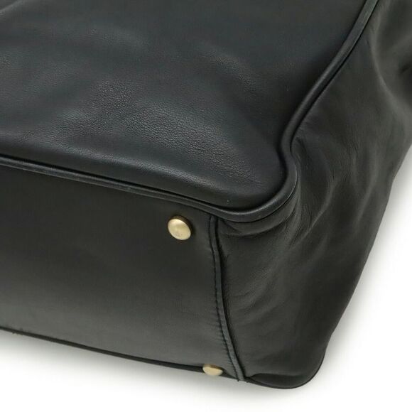 Chanel Camellia Logo Leather Tote Bag - Picture 3 of 9